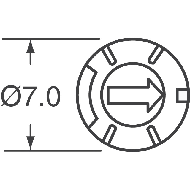 T7YA473MB40 Vishay Sfernice  Trimmpotentiometer